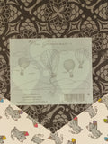 Vintage Mrs. Grossman's "Rainbow Hot Air Balloons" Half Sticker Sheet, Unused
