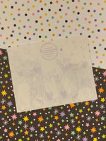 Vintage Mrs. Grossman's Autumn Fall "Scarecrow Pumpkins" Half Sticker Sheet, Unused