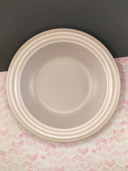 Vintage Pfaltzgraff Terrace Lilac Purple Lavender 8.25" Soup Bowls Set/2