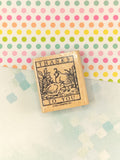 Vintage 2001 Stampin' Up! Thanks To You Wooden Block/Rubber Stamp