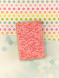 2015 Diana Kovacs Hampton Art Dots Speckles Wooden Block/Rubber Stamp