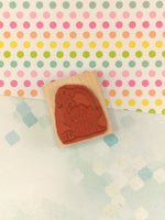 Vintage 2002 Stampin' Up! Easter Basket Wooden Block/Rubber Stamp