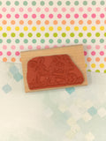 Vintage 2002 Stampin' Up! Easter Bunnies Wheelbarrow Wooden Block/Rubber Stamp