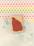 Vintage Stamps by Judith #H-100 Grumpy Cat Wooden Block/Rubber Stamp