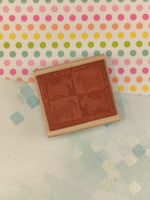 Vintage 1992 Rubber Baby Buggy Bumpers "Scottish Terrier" Wooden Block/Rubber Stamp