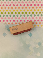 Vintage 1987 PSX Rocking Horse Stamp Block