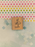 Vintage Dewey, Inkum & Howe Silly Snorkle Duck #A165 Stamp Block