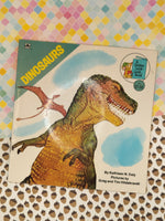 Vintage 1977 Golden Book: Dinosaurs, Look-Look Book Softcover