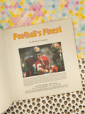 Vintage 1990 Golden Look-Look Book Football's Finest by Michael E. Goodman Softcover