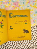 Vintage 1974 Wonder Books Little Peter Cottontail by Thornton W. Burgess Hardcover