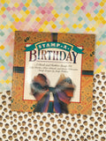 Vintage 2003 Stamp-A-Birthday Barnes & Noble Softcover Book