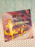 Vintage 1989 Don Bluth Film All Dogs Go to Heaven: Charlie's Friends Softcover