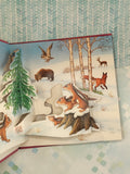 Vintage 1993 Treasury Collection The First Christmas Tree Christmas Pop-Up Hardcover