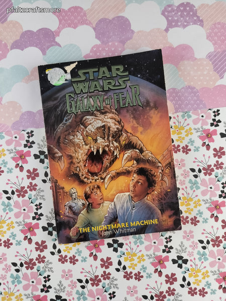 Vintage 1997 1st Printing Star Wars: Galaxy of Fear, The Nightmare Machine Softcover