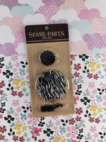 Spare Parts the Paper Studio Flower Assortment Embellishments, New/Sealed