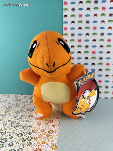 2020 Charmander Pokémon 7” Stuffed Plush Toy Factory Nintendo NWT