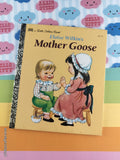 Vintage 1993 Little Golden Book: Eloise Wilkin's Mother Goose Hardcover, Like New