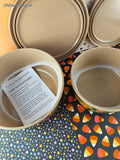 Emma Bridgewater Fall Autumn Harvest Recycled Rice Husk Round Tubs Set/2, NWOT