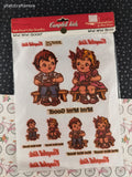Vintage Campbell Kids Soft-Hand Litho Transfers Fibre Craft Rub-ons NEW