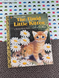 Vintage 1998 Little Golden Book: The Timid Little Kitten Hardcover