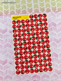 Vintage Trend "Red Apples" T-46006 Rewards Full Sticker Sheet