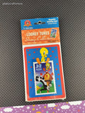 Vintage 1997 Looney Tunes Stamp Collection Magnetic Greeting Card Sylvester Tweety NEW & Sealed