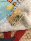 Vintage Franco Walt Disney's Mickey & Minnie Mouse "Island Style" Beach/Bath Towel, Clean