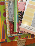 Decorative Single & Double-Sided Mix 7+ lbs Single Sheets + Partial Pads Scrapbooking Paper, CLEAN