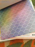 Decorative Single & Double-Sided Mix 7+ lbs Single Sheets + Partial Pads Scrapbooking Paper, CLEAN