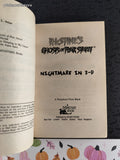 Vintage 1996 1st Printing Nightmare in 3-D #4 Ghosts of Fear Street Softcover