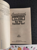 Vintage 1998 1st Printing Are You Terrified Yet? #9 Goosebumps Series 2000 Softcover