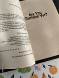 Vintage 1998 1st Printing Are You Terrified Yet? #9 Goosebumps Series 2000 Softcover