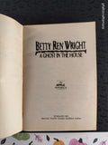 Vintage 1991 A Ghost in the House by Betty Ren Wright Softcover