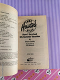 Vintage 1988 How I Survived My Summer Vacation Camp Haunted Hills Softcover