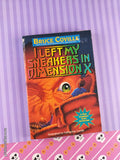 Vintage 1994 1st Printing I Left My Sneakers in Dimension X Bruce Coville Softcover