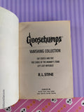 Vintage 2004 Vanishing Collection Goosebumps Compilation Scholastic Softcover