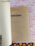 Vintage 1991 Great Ghosts by Daniel Cohen Softcover, Like New