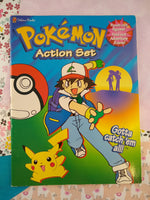 Vintage 1999 Pokemon Action Set Golden Books New & Unused