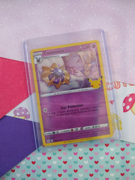 Pokemon TCG Cosmoem Celebrations Holographic Card 014/025 - NM