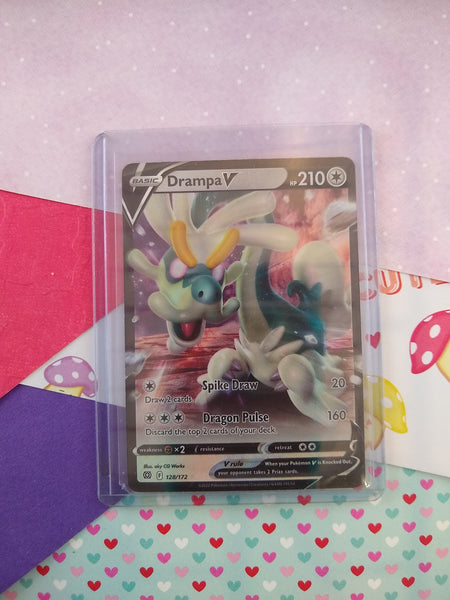 Pokemon TCG Ultra Rare Drampa V Brilliant Stars Full Art Holo Card 128 Pfaltzcraftsmore Pokemon TCG Ultra Rare Drampa V Brilliant Stars Full Art Holo Card 128 Pfaltzcraftsmore