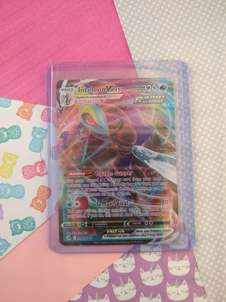 Pokemon TCG Ultra Rare Inteleon VMAX Fusion Strike Full Art Holo Card Pfaltzcraftsmore Pokemon TCG Ultra Rare Inteleon VMAX Fusion Strike Full Art Holo Card Pfaltzcraftsmore