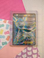 Pokemon TCG Ultra Rare Glaceon EX Fates Collide Full Art Holo Card 116/124 - NM