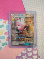 Pokemon TCG Promo Bewear GX Sun & Moon Full Art Holo Card SM34 - NM