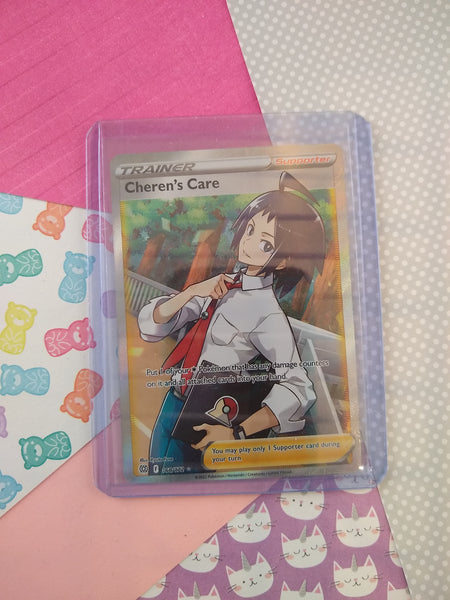 Pokemon TCG Ultra Rare Cheren's Care Brilliant Stars Full Art Holo Tra Pfaltzcraftsmore Pokemon TCG Ultra Rare Cheren's Care Brilliant Stars Full Art Holo Tra Pfaltzcraftsmore