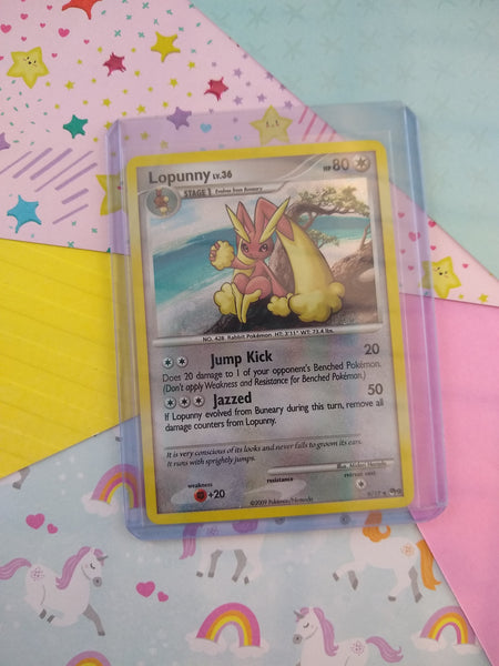 Pokemon TCG Uncommon Lopunny POP Series 9 Holo w/Swirl Card 9/17 - NM Pfaltzcraftsmore Pokemon TCG Uncommon Lopunny POP Series 9 Holo w/Swirl Card 9/17 - NM Pfaltzcraftsmore