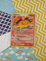 Pokemon TCG Rare Typhlosion Unseen Forces Non-Holo Pokemon Card 17/115 - VG