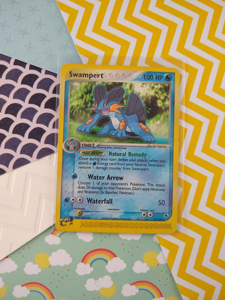 Vintage Rare - Swampert Ruby & Sapphire Non-Holo Pokemon Card 23/109 - LP (B)