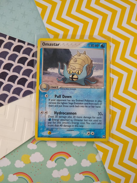 Vintage Rare - Omastar EX Power Keepers Non-Holo Pokemon Card 20/108 - LP (B)