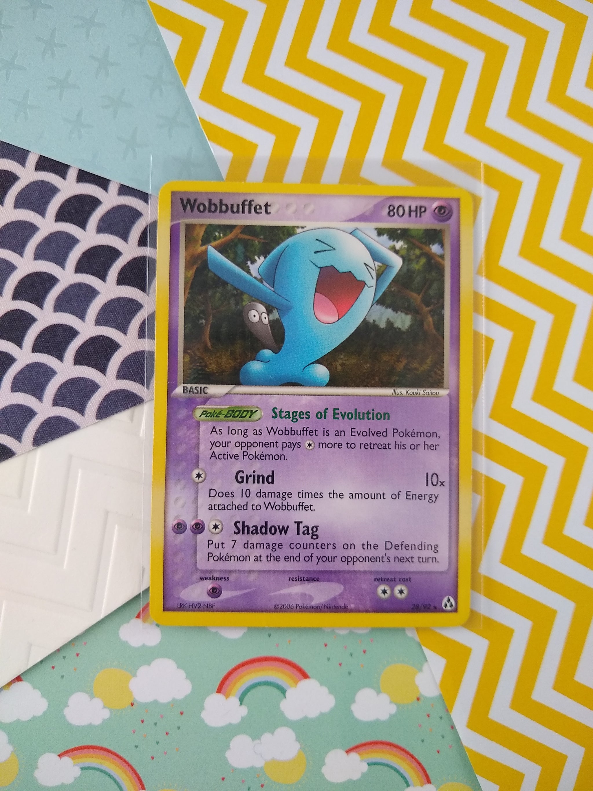 wobbuffet v pokemon card value Pokemon EX Legend Maker Rare Wobbuffet #28