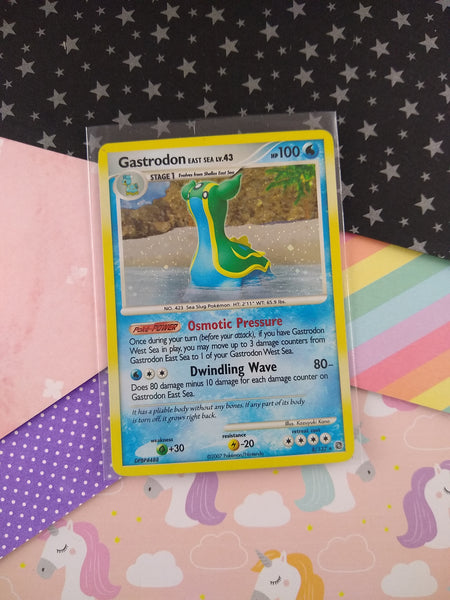 Pokemon TCG - Gastrodon East Sea Secret Wonders Holographic Card 8/132 Pfaltzcraftsmore Pokemon TCG - Gastrodon East Sea Secret Wonders Holographic Card 8/132 Pfaltzcraftsmore